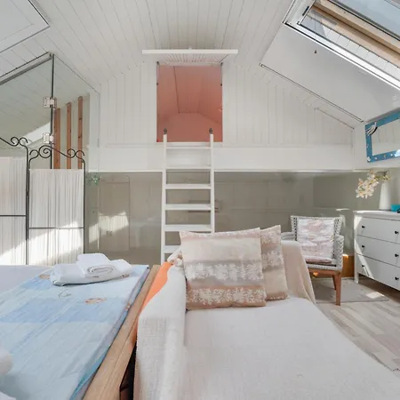 別荘 Marias Charming Mezonet Fokata